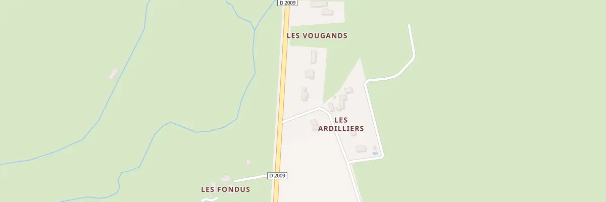 Plan du 1 Che des Guenaudins à Bressolles