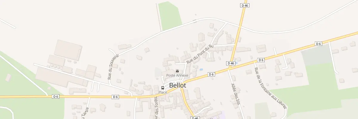 Plan du 1 Imp de l’Eglise à Bellot