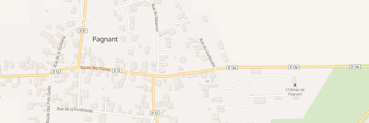 Plan du 15 Rte des Places - Pagnant à Saint-André-le-Coq