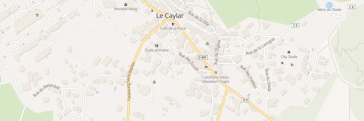 Plan du 2 Imp des Bergeries au Caylar