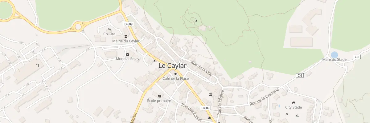 Plan du 9 Rue du Quai au Caylar