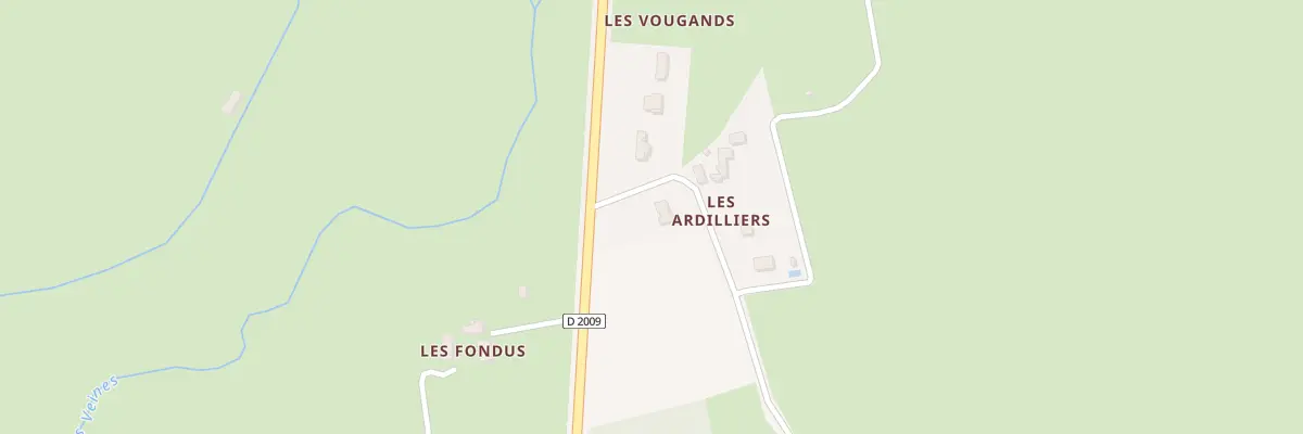 Plan du 2 Che des Guenaudins à Bressolles