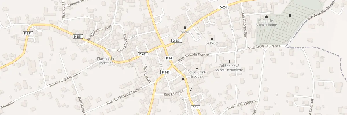 Plan du 3B Rue des Etats-unis à Sainte-Florine