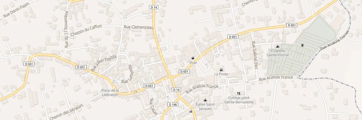Plan du 5 Av de Grande Bretagne à Sainte-Florine