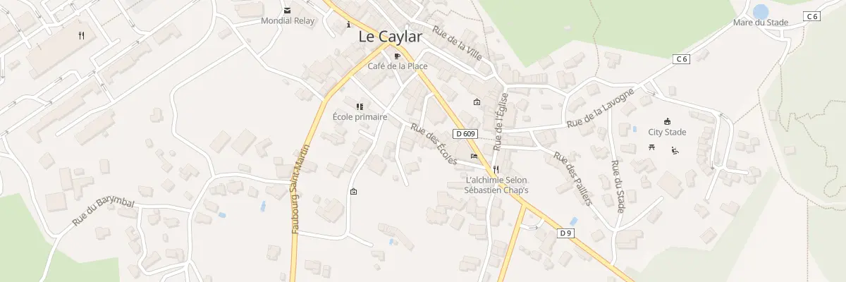Plan du 118B Rue des Ecoles au Caylar