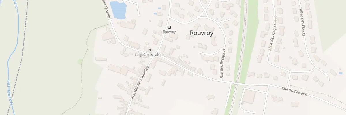 Plan du 3 Rue du Calvaire à Rouvroy