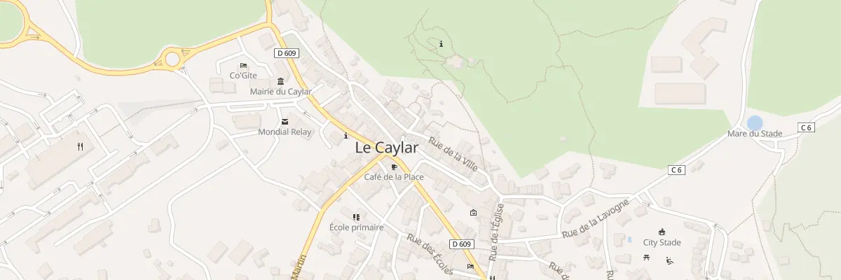 Plan du 17B Rue du Quai au Caylar