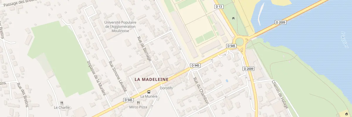 Plan du 3 Rue Edmond Bourges à Moulins