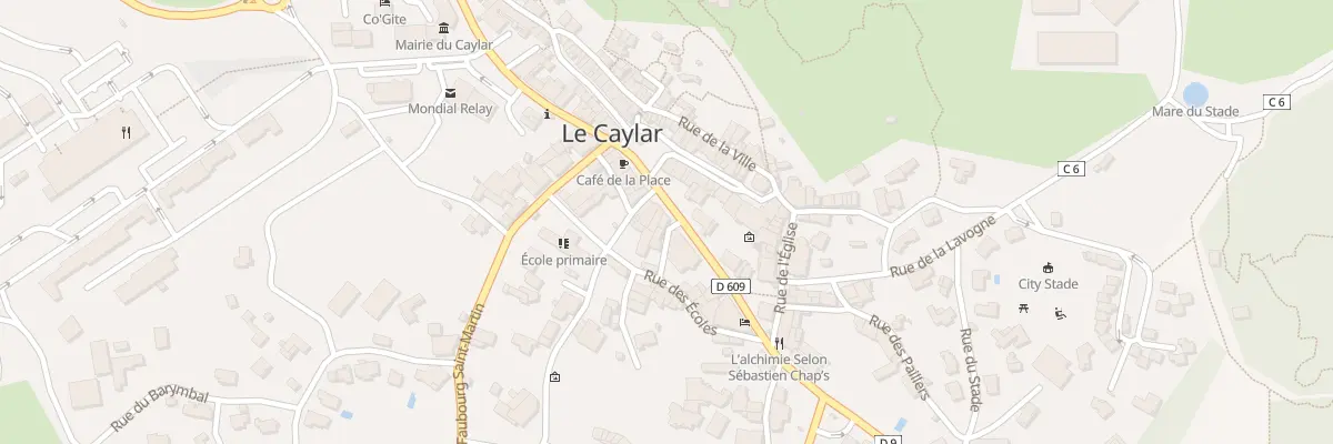 Plan du 11 Rue Mademoiselle Marie au Caylar
