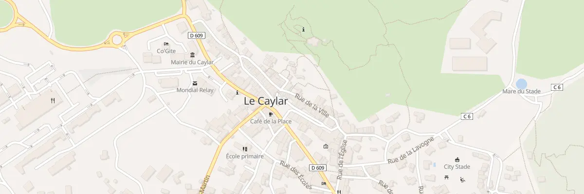 Plan du 17 Rue du Quai au Caylar