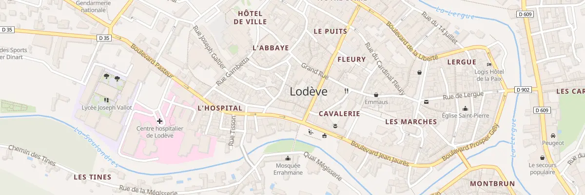 Plan du 10 Rue de l’Union à Lodève