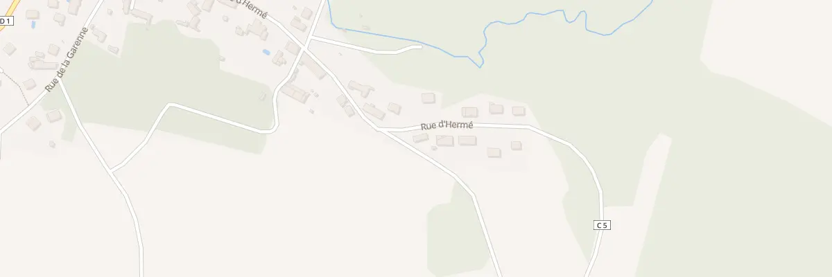 Plan du 414 Rue d’Hermé à Chalautre-la-Petite