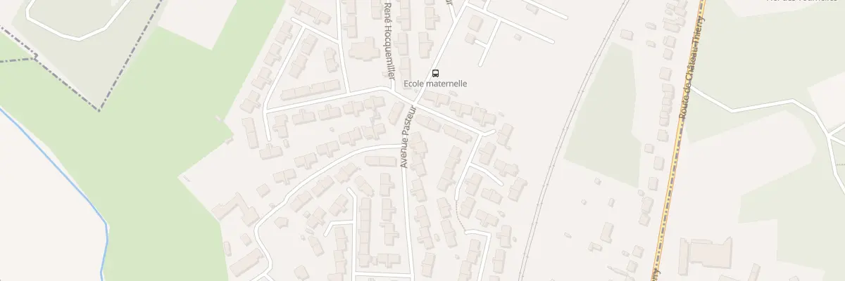 Plan du 25 Av Pasteur à Courmelles