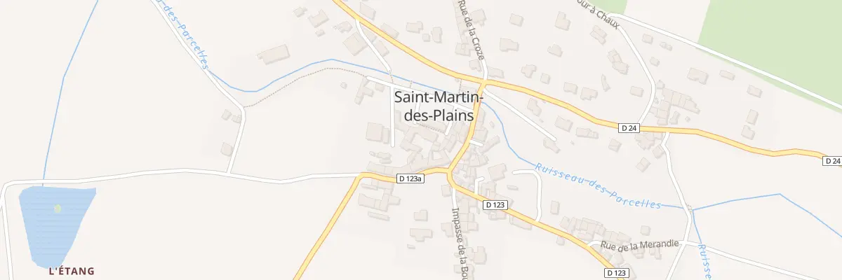 Plan du 3 Pl des Passementieres à Saint-Martin-des-Plains