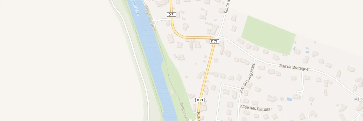 Plan du 7 Rue de Touraine à Lesdins