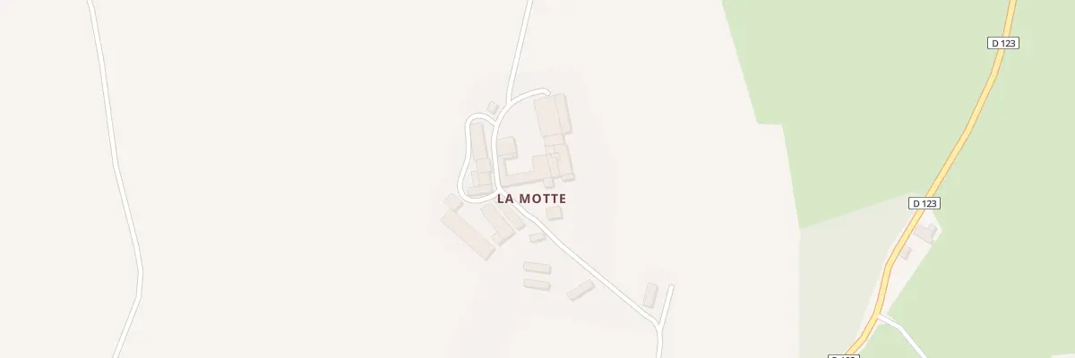 Plan du 5063A La Motte à Aulhat-Flat