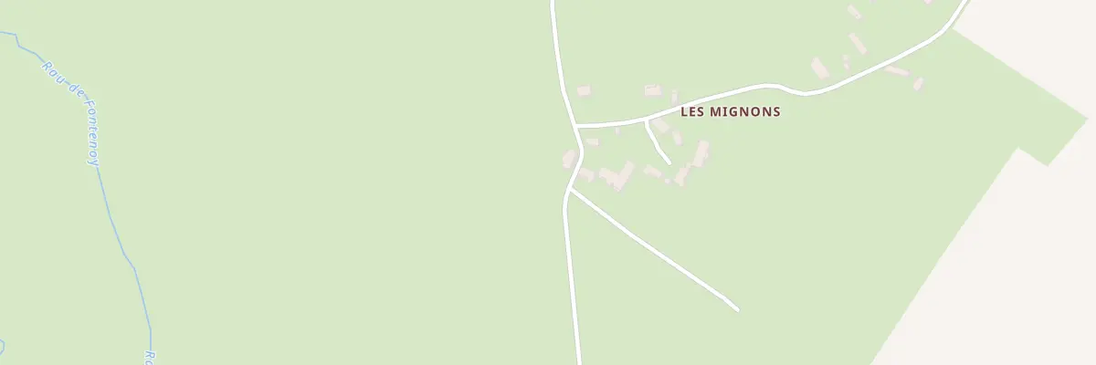 Plan du 3 Les Mignons à Lalande