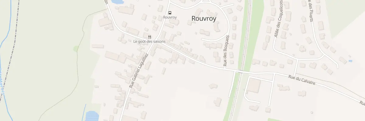 Plan du 6 Rue du Calvaire à Rouvroy
