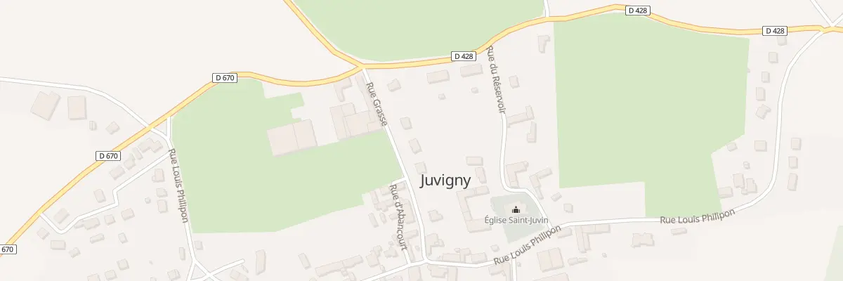 Plan du 10 Rue Grasse à Juvigny