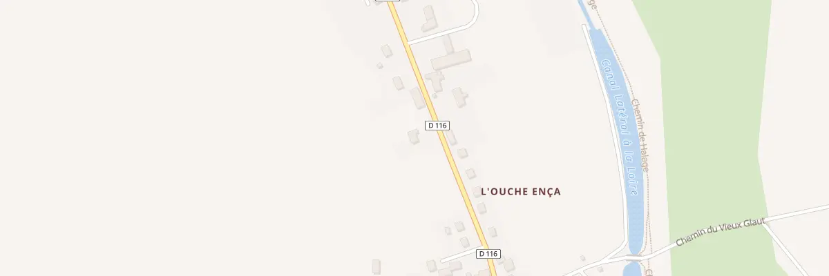 Plan du 6 Rte de Nevers à Fleury-sur-Loire