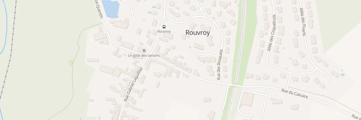 Plan du 13 Rue du Calvaire à Rouvroy