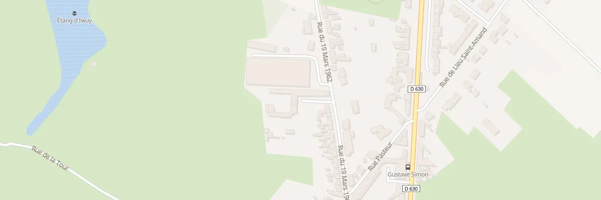 Plan du 69 Rue du 19 Mars 1962 à Iwuy
