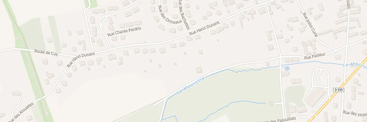 Plan du 30 Rue Henri Dunant à Soucy