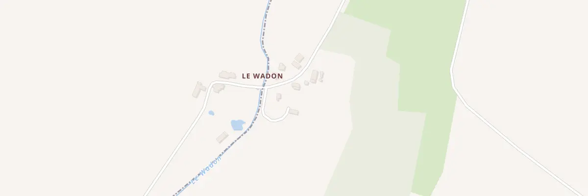 Plan du 3 Le Wadon à Montgru-Saint-Hilaire