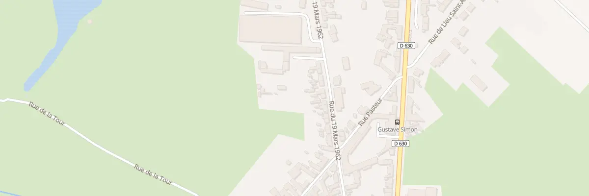 Plan du 57 Rue du 19 Mars 1962 à Iwuy