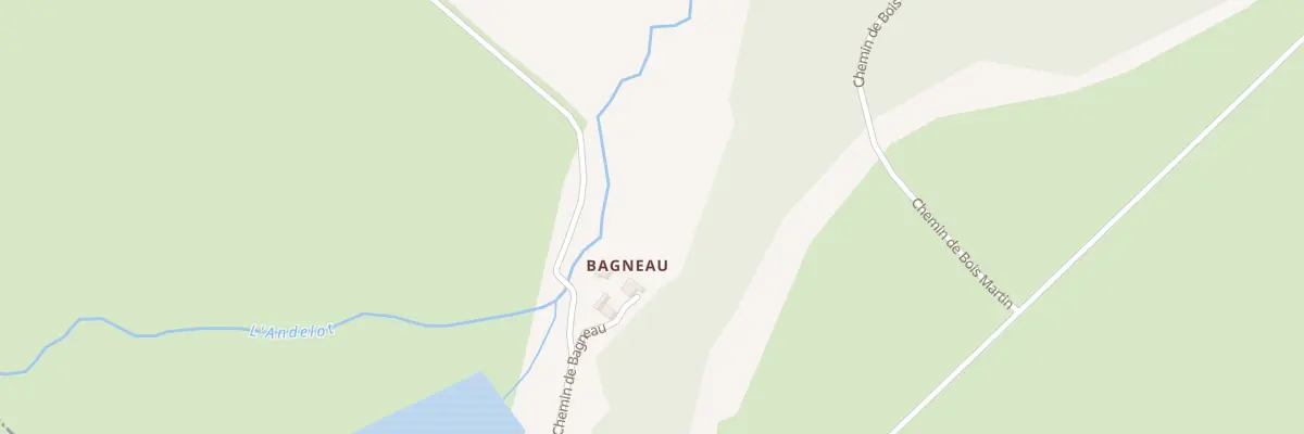 Plan du 5084 Bagneau à Saint-Didier-la-Forêt