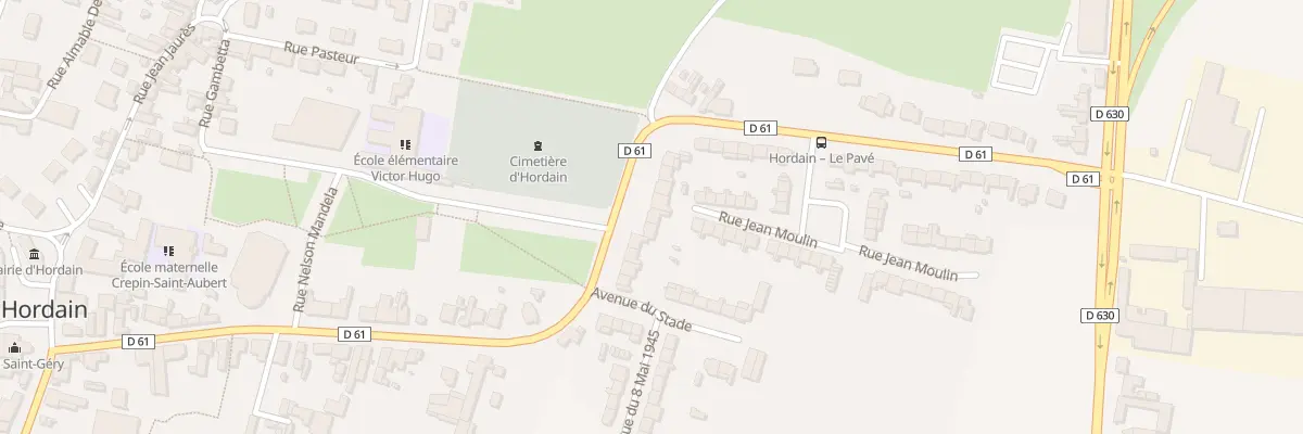Plan du 59 Rue de l’Egalité à Hordain
