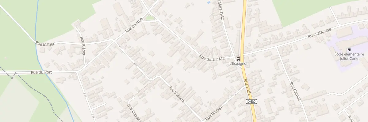 Plan du 35 Rue du Premier Mai à Iwuy