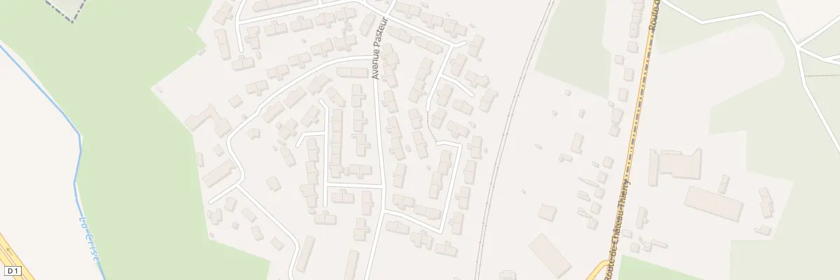 Plan du 19 Rue Jean Mermoz à Courmelles
