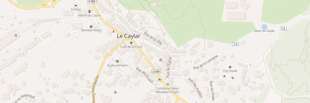 Plan du 54 Rue du Quai au Caylar