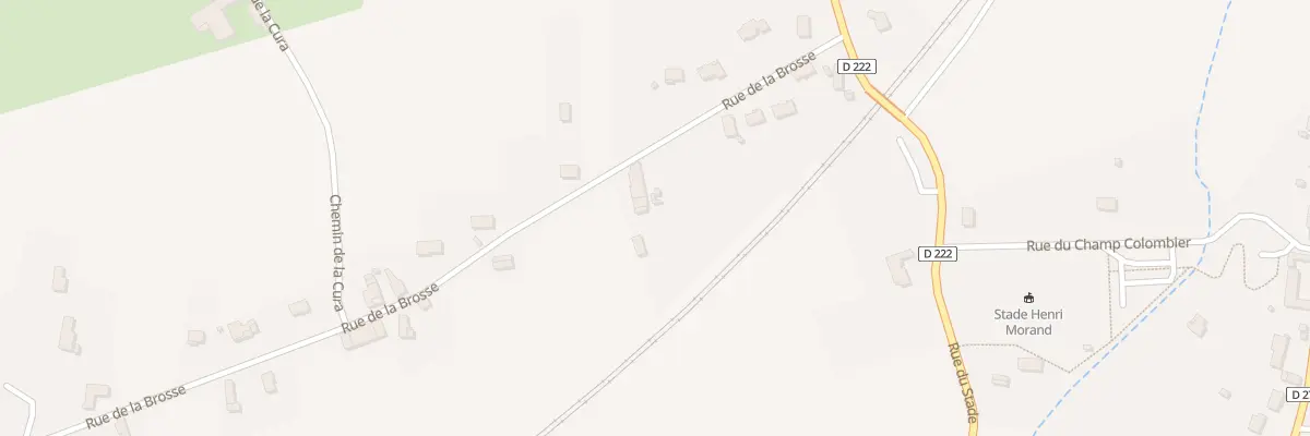 Plan du 11 Rue de la Brosse à Espinasse-Vozelle