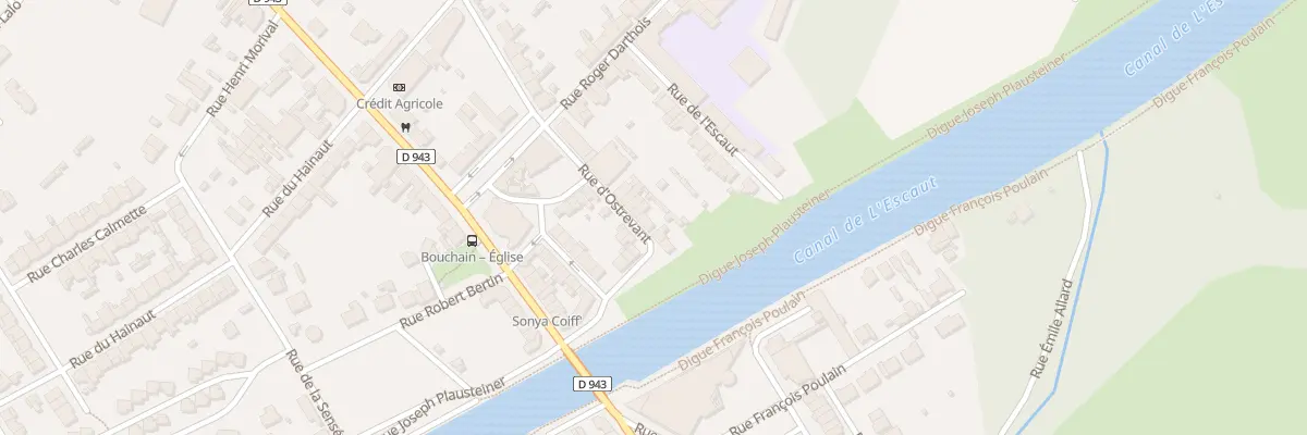 Plan du 66 Rue d’Ostrevant à Bouchain