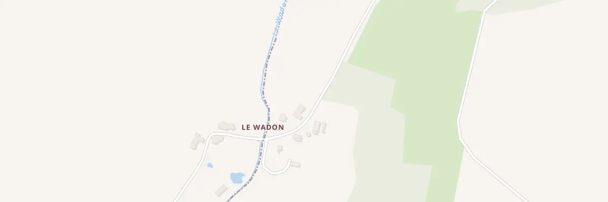 Plan du 1B Le Wadon à Montgru-Saint-Hilaire