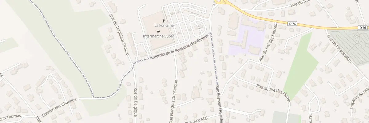 Plan du 36 Rue Flandres Dunkerque à Sainte-Florine