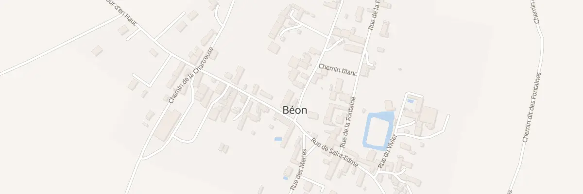 Plan du 18 Rue des Bourguignons à Béon