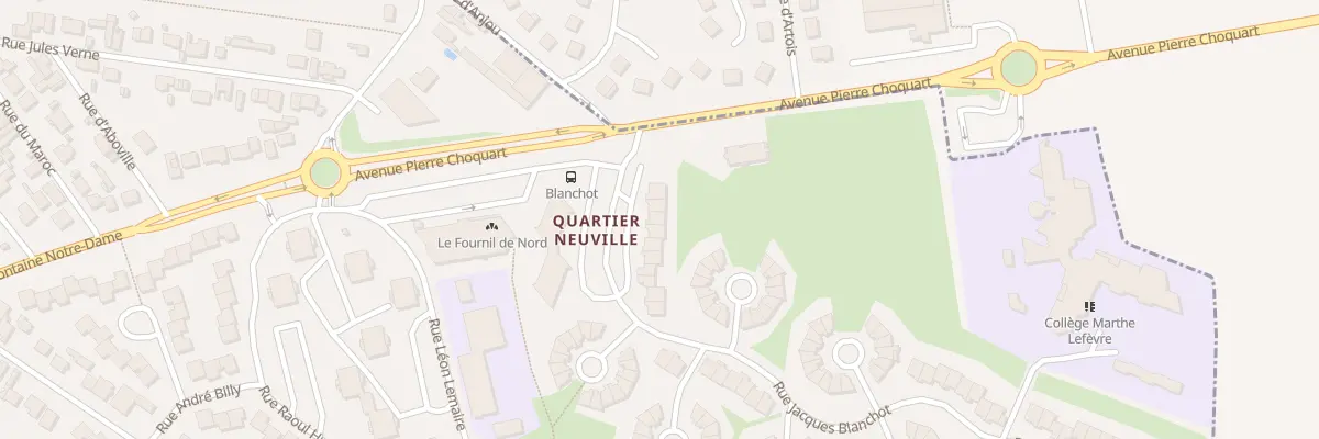 Plan du 5 Rue Jacques Blanchot à Saint-Quentin