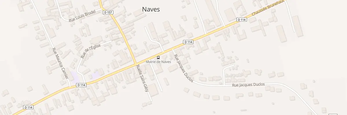 Plan du 2 Rue Jacques Duclos à Naves