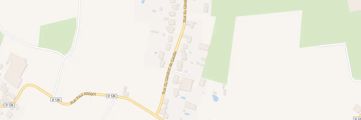 Plan du 154 Rue du General de Gaulle à Aix-en-Pévèle