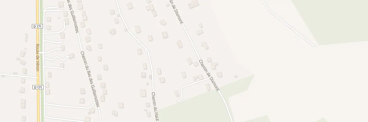 Plan du 40 Che de Dixmont à Rosoy
