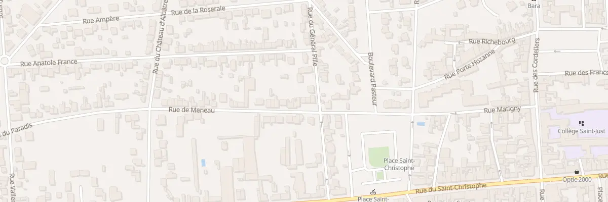 Plan du 10 Rue de Meneau à Soissons