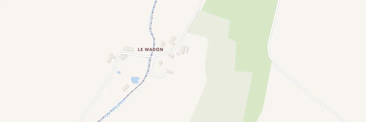 Plan du 1 Le Wadon à Montgru-Saint-Hilaire