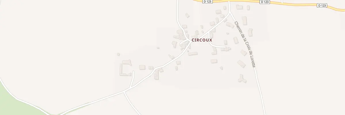 Plan du 24 Rue du Four (circoux) à Lamontgie