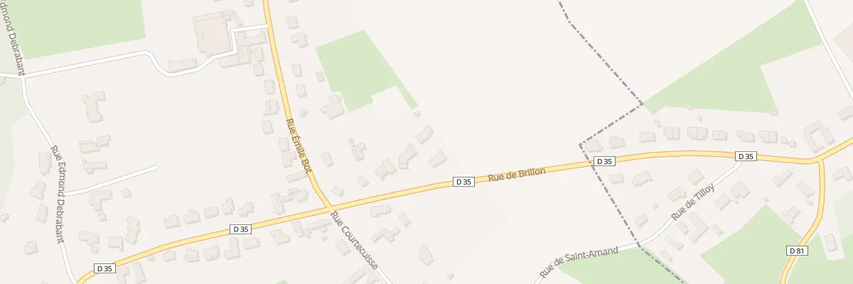 Plan du 139 Rte de Brillon à Tilloy-lez-Marchiennes