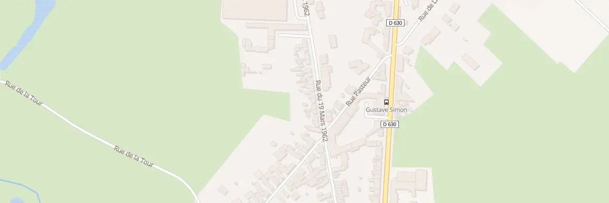Plan du 49 Rue du 19 Mars 1962 à Iwuy