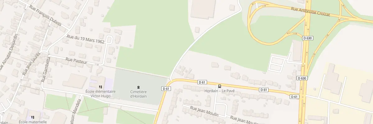 Plan du 44 Rue de l’Egalité à Hordain
