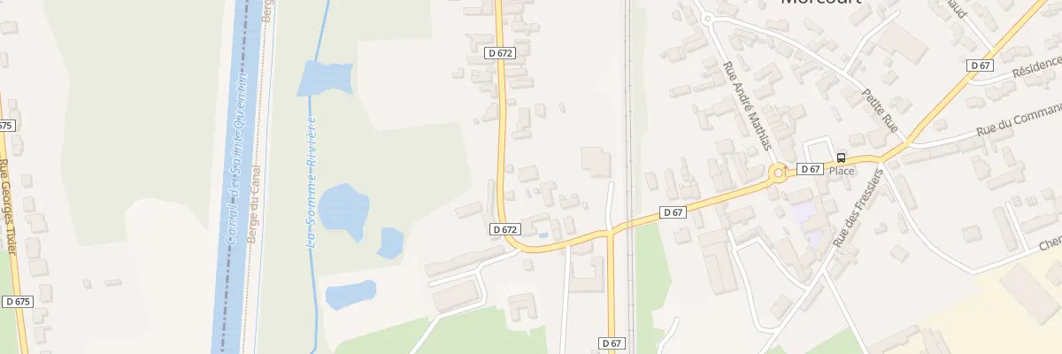 Plan du 10 Rue de la Fontaine à Morcourt